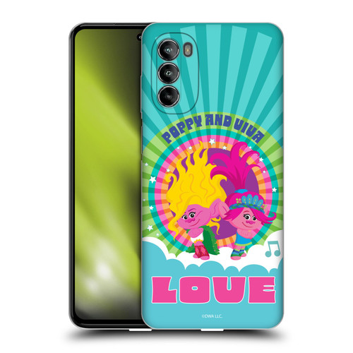 Trolls 3: Band Together Art Love Soft Gel Case for Motorola Moto G82 5G