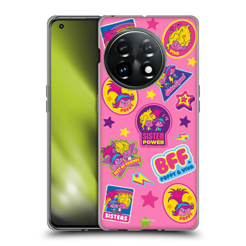 Trolls 3: Band Together Art Pink Pattern Soft Gel Case for OnePlus 11 5G