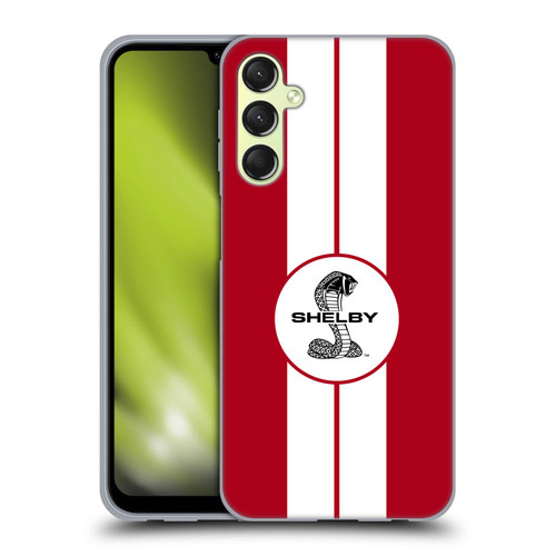 Shelby Car Graphics 1965 427 S/C Red Soft Gel Case for Samsung Galaxy A24 4G / Galaxy M34 5G