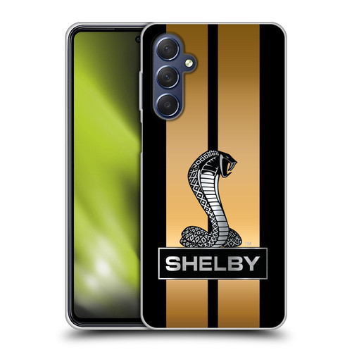 Shelby Car Graphics Gold Soft Gel Case for Samsung Galaxy M54 5G