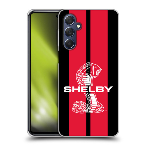 Shelby Car Graphics Red Soft Gel Case for Samsung Galaxy M54 5G