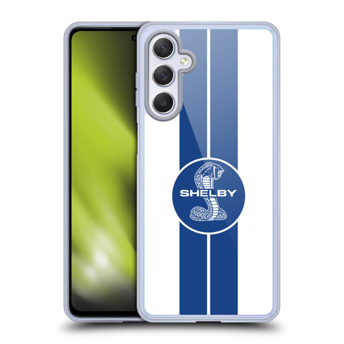 Shelby Car Graphics 1965 427 S/C White Soft Gel Case for Samsung Galaxy M54 5G