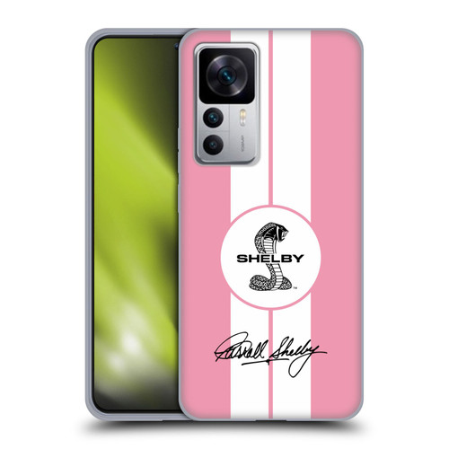 Shelby Car Graphics 1965 427 S/C Pink Soft Gel Case for Xiaomi 12T 5G / 12T Pro 5G / Redmi K50 Ultra 5G