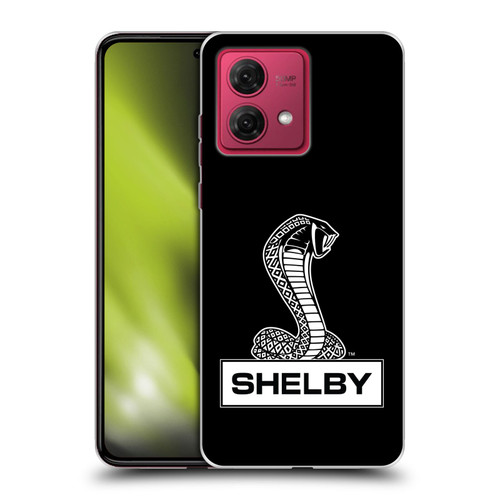 Shelby Logos Plain Soft Gel Case for Motorola Moto G84 5G