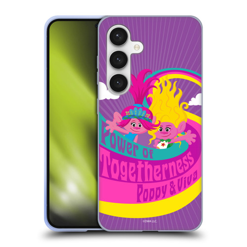 Trolls 3: Band Together Art Power Of Togetherness Soft Gel Case for Samsung Galaxy S24 5G