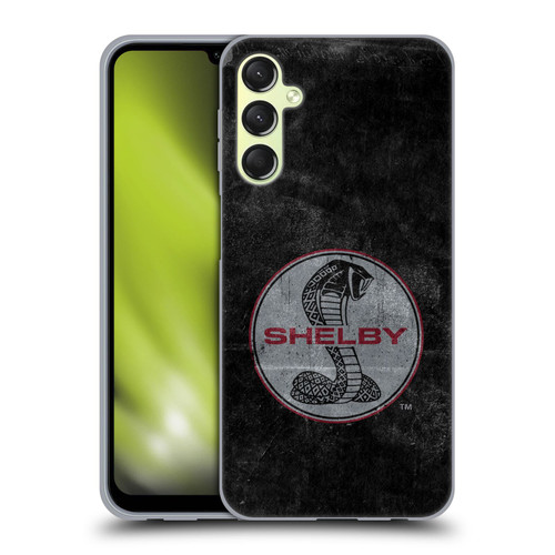 Shelby Logos Distressed Black Soft Gel Case for Samsung Galaxy A24 4G / Galaxy M34 5G