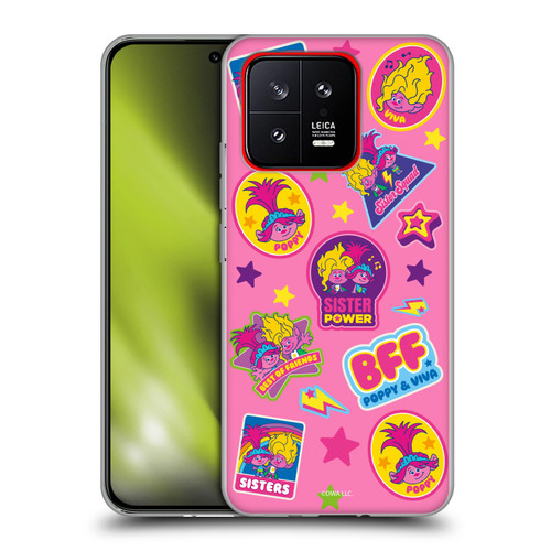 Trolls 3: Band Together Art Pink Pattern Soft Gel Case for Xiaomi 13 5G