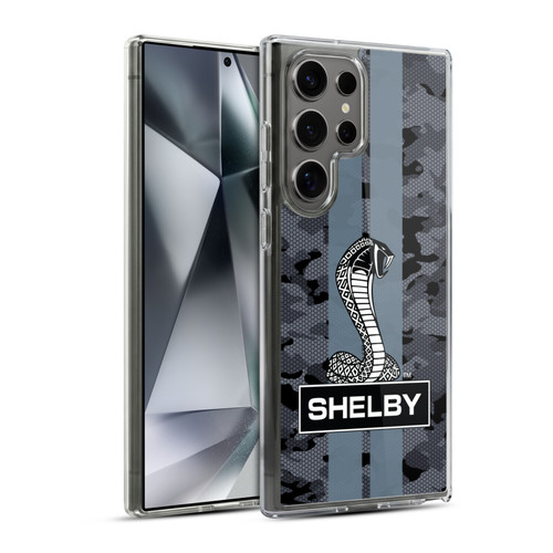Shelby Logos Camouflage Soft Gel Case for Samsung Galaxy S24 Ultra 5G