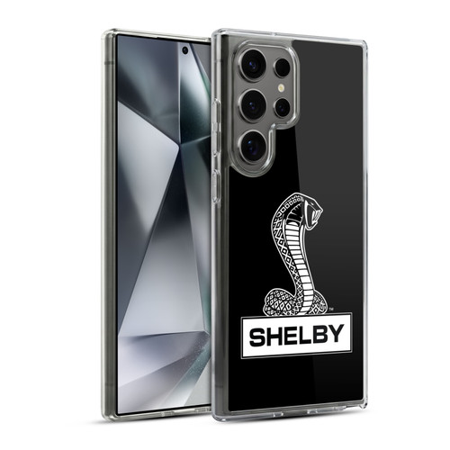 Shelby Logos Plain Soft Gel Case for Samsung Galaxy S24 Ultra 5G