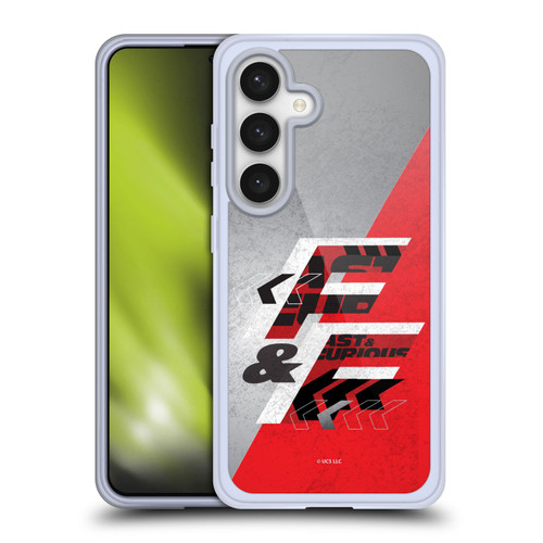Fast & Furious Franchise Logo Art F&F Red Soft Gel Case for Samsung Galaxy S24 5G