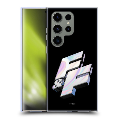 Fast & Furious Franchise Logo Art F&F 3D Soft Gel Case for Samsung Galaxy S24 Ultra 5G