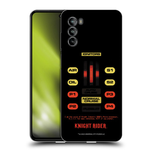Knight Rider Core Graphics Kitt Control Panel Soft Gel Case for Motorola Moto G82 5G