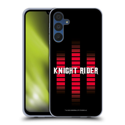 Knight Rider Core Graphics Control Panel Logo Soft Gel Case for Samsung Galaxy A15