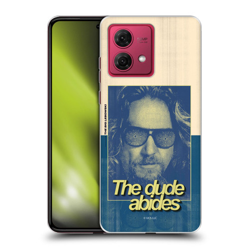 The Big Lebowski Graphics The Dude Abides Soft Gel Case for Motorola Moto G84 5G