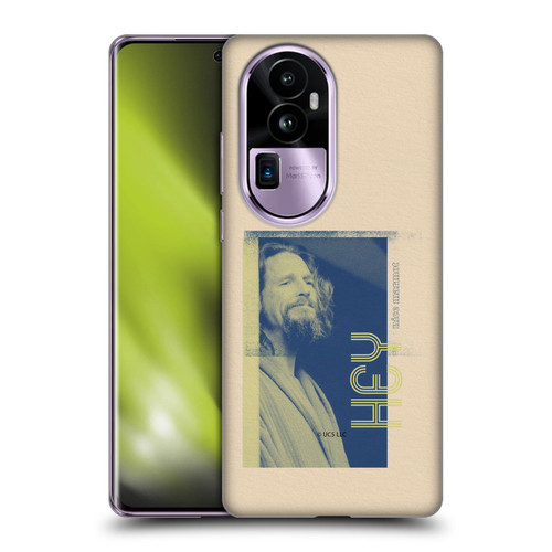 The Big Lebowski Graphics The Dude Soft Gel Case for OPPO Reno10 Pro+