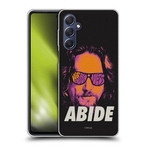 The Big Lebowski Graphics The Dude Neon Soft Gel Case for Samsung Galaxy M54 5G