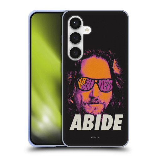 The Big Lebowski Graphics The Dude Neon Soft Gel Case for Samsung Galaxy S24 5G