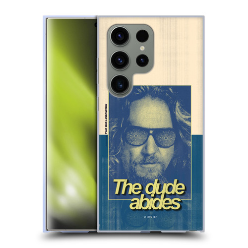 The Big Lebowski Graphics The Dude Abides Soft Gel Case for Samsung Galaxy S24 Ultra 5G