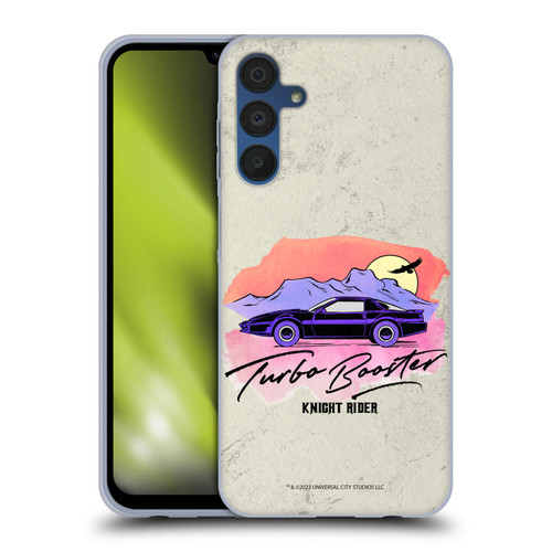 Knight Rider Graphics Turbo Booster Soft Gel Case for Samsung Galaxy A15