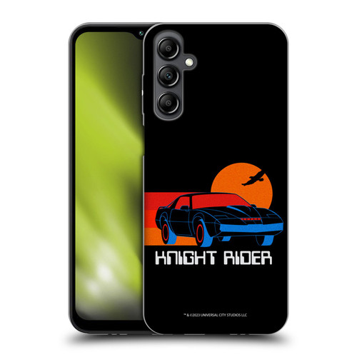 Knight Rider Graphics Kitt Sunset Soft Gel Case for Samsung Galaxy M14 5G