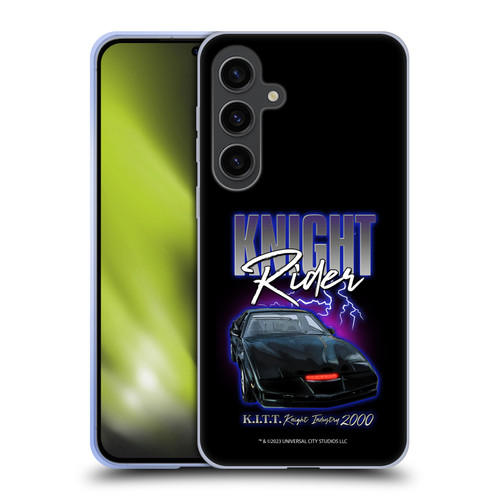 Knight Rider Graphics Kitt 2000 Soft Gel Case for Samsung Galaxy S24+ 5G