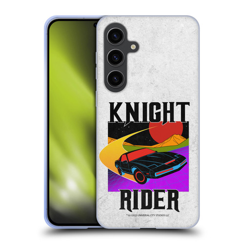 Knight Rider Graphics Kitt Speed Soft Gel Case for Samsung Galaxy S24+ 5G