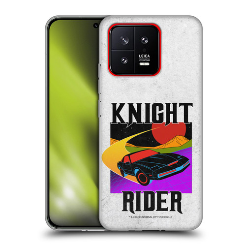 Knight Rider Graphics Kitt Speed Soft Gel Case for Xiaomi 13 5G