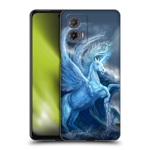 Anthony Christou Art Water Pegasus Soft Gel Case for Motorola Moto G73 5G