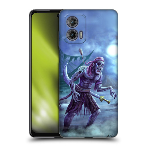 Anthony Christou Art Zombie Pirate Soft Gel Case for Motorola Moto G73 5G