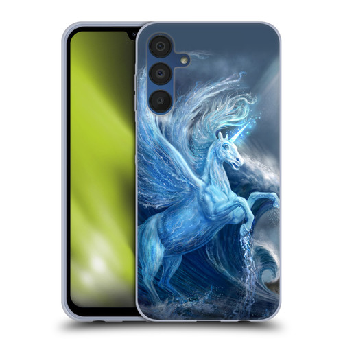 Anthony Christou Art Water Pegasus Soft Gel Case for Samsung Galaxy A15