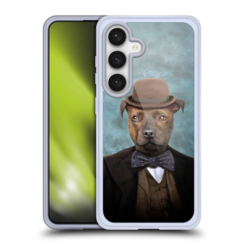 Anthony Christou Art Sir Edmund Bulldog Soft Gel Case for Samsung Galaxy S24 5G
