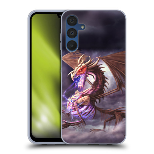 Anthony Christou Fantasy Art Bone Dragon Soft Gel Case for Samsung Galaxy A15