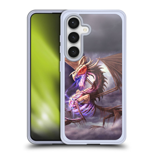 Anthony Christou Fantasy Art Bone Dragon Soft Gel Case for Samsung Galaxy S24 5G