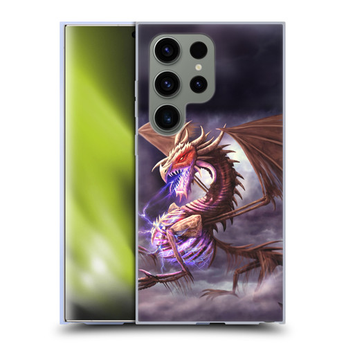 Anthony Christou Fantasy Art Bone Dragon Soft Gel Case for Samsung Galaxy S24 Ultra 5G