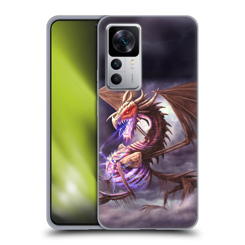 Anthony Christou Fantasy Art Bone Dragon Soft Gel Case for Xiaomi 12T 5G / 12T Pro 5G / Redmi K50 Ultra 5G