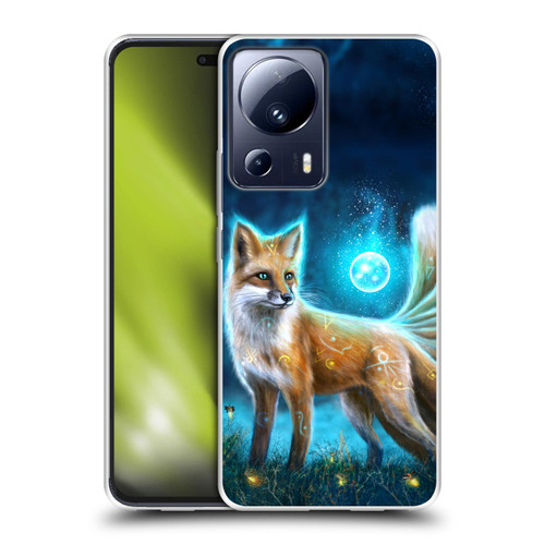 Anthony Christou Fantasy Art Magic Fox In Moonlight Soft Gel Case for Xiaomi 13 Lite 5G
