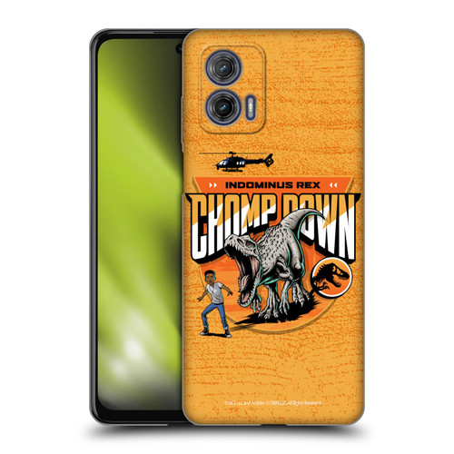 Jurassic World: Camp Cretaceous Character Art Champ Down Soft Gel Case for Motorola Moto G73 5G