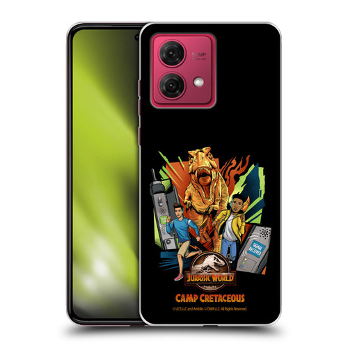 Jurassic World: Camp Cretaceous Character Art Signal Soft Gel Case for Motorola Moto G84 5G