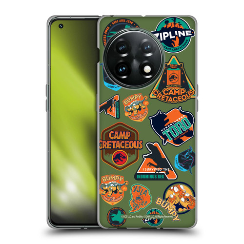 Jurassic World: Camp Cretaceous Character Art Pattern Icons Soft Gel Case for OnePlus 11 5G