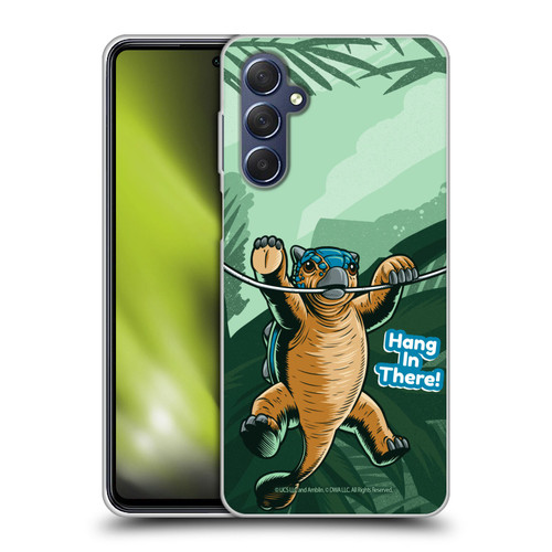 Jurassic World: Camp Cretaceous Character Art Hang In There Soft Gel Case for Samsung Galaxy M54 5G