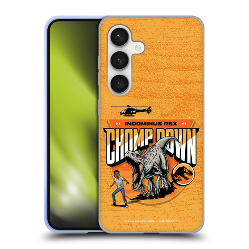 Jurassic World: Camp Cretaceous Character Art Champ Down Soft Gel Case for Samsung Galaxy S24 5G