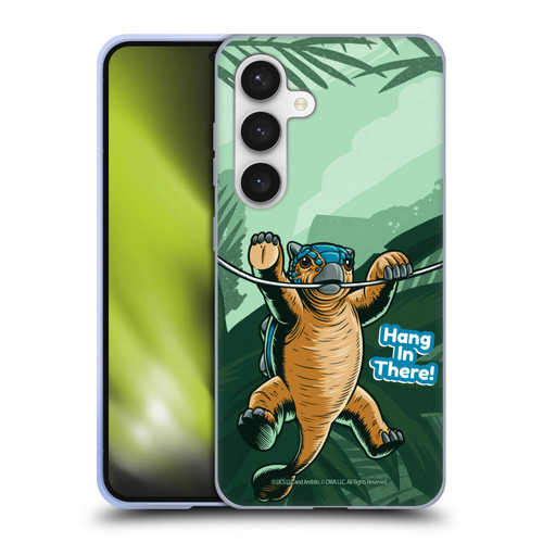 Jurassic World: Camp Cretaceous Character Art Hang In There Soft Gel Case for Samsung Galaxy S24 5G