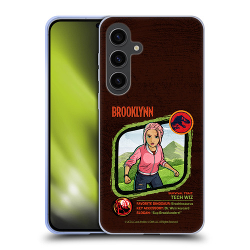 Jurassic World: Camp Cretaceous Character Art Brooklynn Soft Gel Case for Samsung Galaxy S24+ 5G