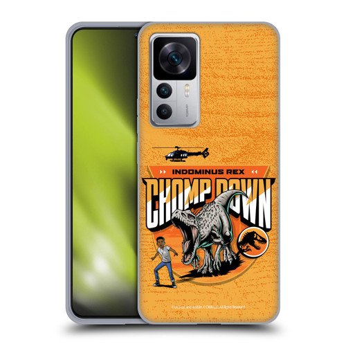 Jurassic World: Camp Cretaceous Character Art Champ Down Soft Gel Case for Xiaomi 12T 5G / 12T Pro 5G / Redmi K50 Ultra 5G
