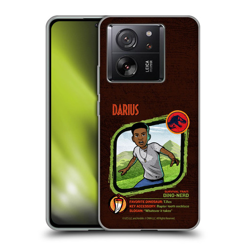 Jurassic World: Camp Cretaceous Character Art Darius Soft Gel Case for Xiaomi 13T 5G / 13T Pro 5G