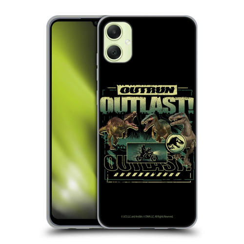 Jurassic World: Camp Cretaceous Dinosaur Graphics Outlast Soft Gel Case for Samsung Galaxy A05