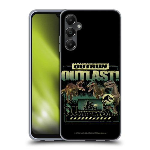 Jurassic World: Camp Cretaceous Dinosaur Graphics Outlast Soft Gel Case for Samsung Galaxy A05s