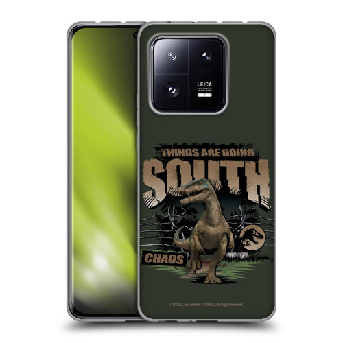 Jurassic World: Camp Cretaceous Dinosaur Graphics Things Are Going South Soft Gel Case for Xiaomi 13 Pro 5G