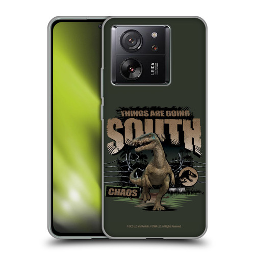 Jurassic World: Camp Cretaceous Dinosaur Graphics Things Are Going South Soft Gel Case for Xiaomi 13T 5G / 13T Pro 5G