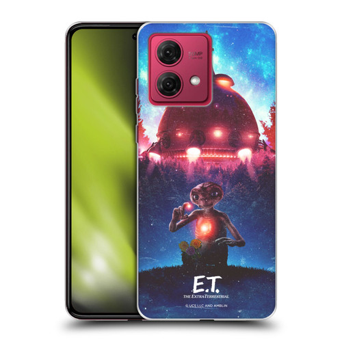 E.T. Graphics Spaceship Soft Gel Case for Motorola Moto G84 5G